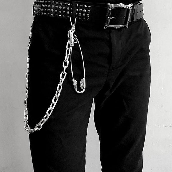 Cool Men's Women's Stainless Steel 18'' Silver Wallet Chain Pants Chai –  iwalletsmen