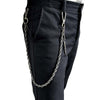 25'' Metal HUNTER SWORD BIKER SILVER WALLET CHAIN LONG PANTS CHAIN SILVER Jeans Chain Jean Chain FOR MEN - imessengerbags
