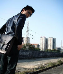 Cool Handmade Leather Mens Backpack Travel Backpack Messenger Bag for men - imessengerbags