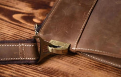 Cool Leather Mens Shoulder Bag Messenger Bag Chest Bag for men - imessengerbags