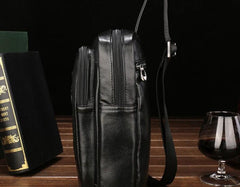Cool Leather Mens Sling Bag Sling Shoulder Bag Sling Backpacks Chest Bag for men - imessengerbags