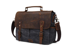 Mens Canvas Camera Handbag Camera Side Bag Camera Shoulder Bag for Men - imessengerbags