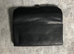 Handmade Genuine Leather Mens Cool Long Leather Wallet Phone Wallet Clutch Wallet for Men - imessengerbags