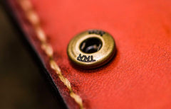 Handmade Leather Men Tooled Cool Leather Wallet Long Phone Wallets for Men - imessengerbags