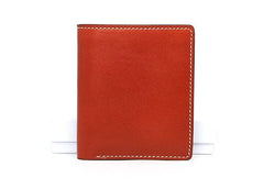 Cool Leather Mens Small Wallets Front Pocket Wallet Slim Wallet for Men - imessengerbags
