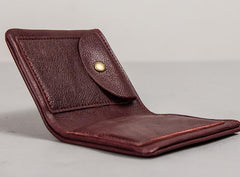 Cool Leather Men Small Wallet Bifold Small Wallet for Men - imessengerbags