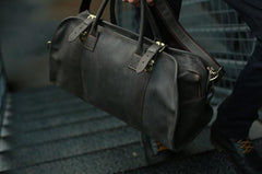 Cool Leather Mens Weekender Bags Travel Bags Shoulder Bag for men