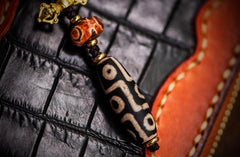 Handmade Leather Mens Chain Biker Wallet Cool Leather Wallet Long Clutch Wallets for Men - imessengerbags