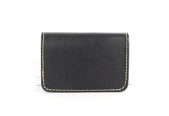 Cool Leather Mens Card Wallet Front Pocket Wallets Small Change Wallet for Men