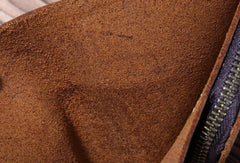 Cool Mens Leather billfold Wallet Leather Small Wallet Bifold Slim Wallets For Men - imessengerbags