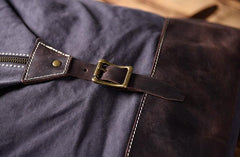 Canvas Mens Cool Backpack Bag Sling Bag Large Travel Bag Hiking Bag for Men - imessengerbags