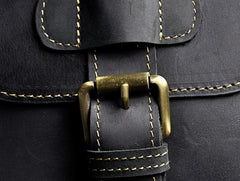 Small Leather Belt Pouch Mens Holsters Belt Cases Cell Phone Waist Pouch for Men - imessengerbags