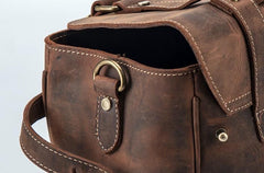 Vintage Leather Mens Handbag Briefcase Messenger Bag for men