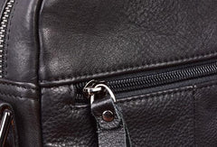 Cool Leather Mens Small Messenger Bag Cool Crossbody Bags for men