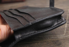 Handmade Leather Mens Cool Wallet Long Leather Wallet Phone Wallet for Men - imessengerbags
