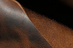 Handmade Leather Mens Cool Messenger Bag Briefcase Work Bag Business Bag Laptop Bag for men - imessengerbags