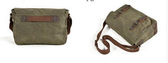 Mens Canvas Camera Messenger Bag Camera Side Bag Camera Shoulder Bag for Men