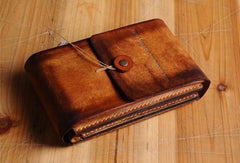 Handmade Leather Belt Pouch Mens Waist Bag CIGARETTE Pouch for Men