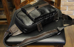 Cool Leather Slings Bag for Men Chest Bag Sling Shoulder Bag For Men