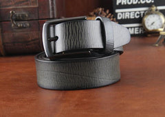 Genuine Leather Punk Rock Biker Trucker Mens Belt Men Black Coffee Belt for Men