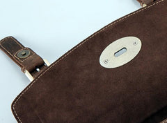 Vintage Leather Mens Handbag Briefcase Messenger Bag for men - imessengerbags