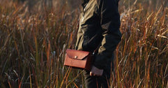 Handmade Leather Mens Box Bag Small Shoulder Bag Messenger Bag for Men