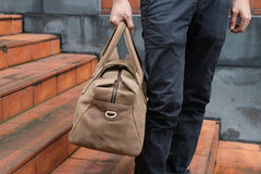 Cool Leather Mens Weekender Bag Travel Bags Shoulder Bags for men - imessengerbags