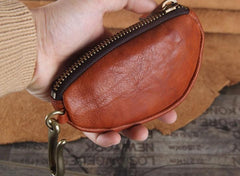 Genuine Leather Mens Cool Key Wallet Car Key Change Coin Holder Car Key Case for Men - imessengerbags