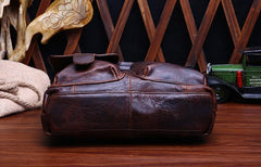 Leather Mens Vintage Briefcase Business Briefcase Work Briefcase For Men - imessengerbags