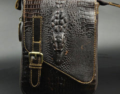 Cool Mens Leather Small Side Bag Belt Pouch Waist Pouch Holster Belt Case for Men