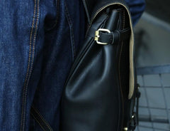 Cool Leather Mens Backpacks Travel Backpack Laptop Backpack for Men