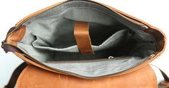 Cool Leather Mens Backpack Travel Backpack Laptop Backpack for men