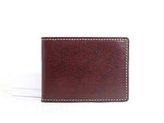 Leather Mens Slim license Wallet Card Wallets Slim Wallet Front Pocket Wallet for Men - imessengerbags