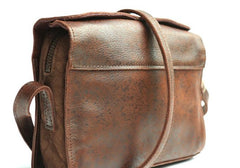 Cool Leather Mens Small Messenger Bag Shoulder Bag for men - imessengerbags