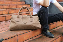 Cool Leather Mens Weekender Bag Travel Bags Shoulder Bags for men - imessengerbags