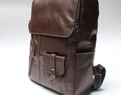 Leather Mens Backpacks Cool Travel Backpacks Laptop Backpack for men - imessengerbags