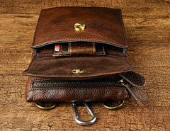 Leather Belt Pouch Cell Phone Holsters for Men Waist Bag BELT BAG Shoulder Bag For Men