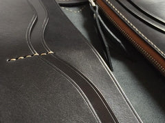 Handmade Leather Biker Wallet Mens Cool Chain Wallet Trucker Wallet with Chain