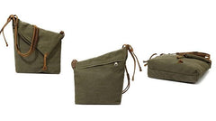 Mens Canvas Rustic Courier Bag Side Bag Messenger Bag Camera Shoulder Bag for Men
