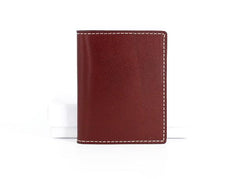 Leather Mens Card Wallets Small Wallet Slim Wallet Front Pocket Wallet for Men - imessengerbags