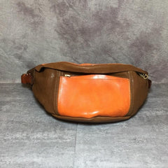Cool Leather Mens FANNY PACK MENS WAIST BAG HIP PACK BELT BAG FOR MEN - imessengerbags