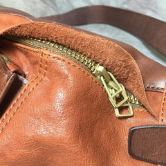 Cool Leather Mens FANNY PACK MENS WAIST BAG HIP PACK BELT BAG FOR MEN - imessengerbags