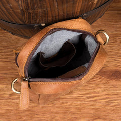 Leather Belt Pouch Mens Small Cases Waist Bag Shoulder Bag for Men - imessengerbags