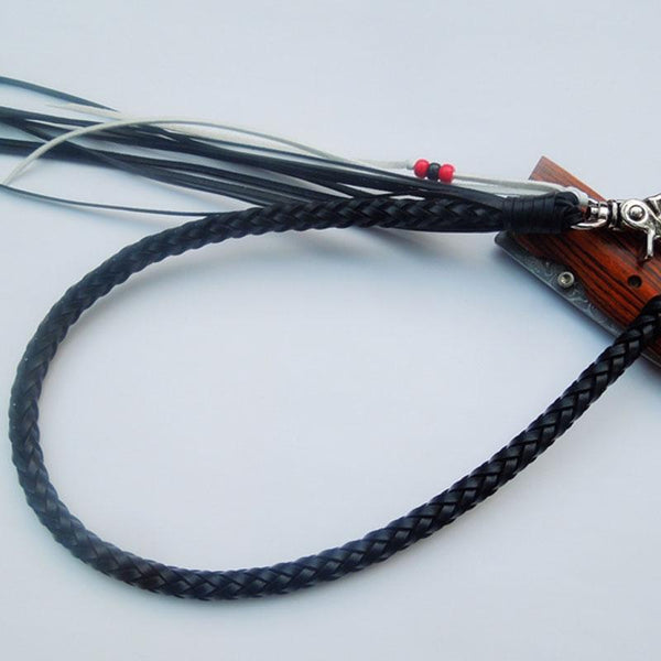 Leather Braided Biker Trucker Wallet Chain for Chain Wallet Biker Wallet Trucker Wallet - imessengerbags