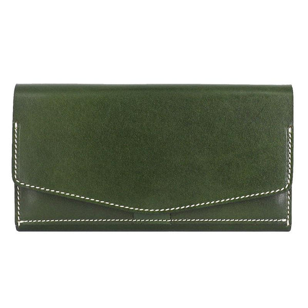 Cool Handmade Mens Leather Long Wallet Envelope Long Bifold Wallet for Men - imessengerbags