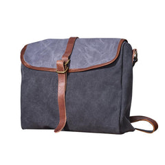 Fashion Canvas Mens Side Bag Canvas Messenger Bags Canvas Satchel Courier Bag for Men - imessengerbags