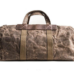 Canvas Mens Cool Weekender Bag Travel Bag Duffle Bags Overnight Bag Holdall Bag for men - imessengerbags