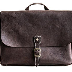 Genuine Leather Mens Messenger Bag Briefcase Laptop Bag Bike Bag Cycling Bag for men