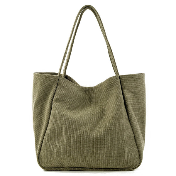 Cute Cotton-Flax Women Mens Tote Bag Shoulder Bag Shopping Bag For Men - imessengerbags