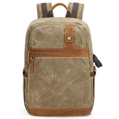 Canvas Waterproof Mens Large Nikon Camera Backpack Canon Camera Bag Dslr Camera Bag for Men - imessengerbags